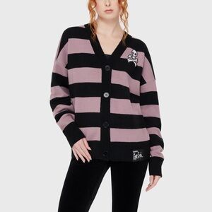 CROSSBONES KNIT CARDIGAN